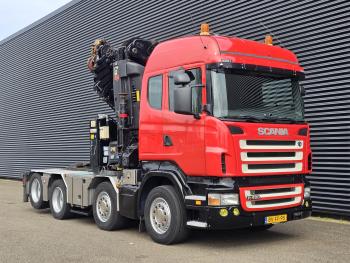 Scania R480 8x2 / HIAB 105 tm CRANE / KRAN